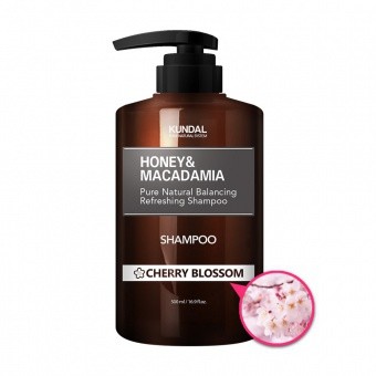 KUNDAL Honey&Macadamia Shampoo Cherry Blossom 500ml