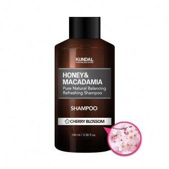 KUNDAL Honey&Macadamia Shampoo Cherry Blossom 100ml