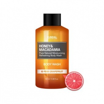 KUNDAL Honey&Macadamia Body Wash Pink Grapefruit 100ml
