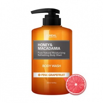 KUNDAL Honey&Macadamia Body Wash Pink Grapefruit 500ml