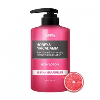 KUNDAL Honey&Macadamia Body Lotion Pink Grapefruit 500ml