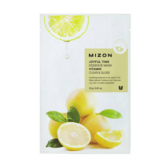 MIZON Leuchtenmaske mit Vitaminen Joyful Time Essence Mask Vitamin 23g